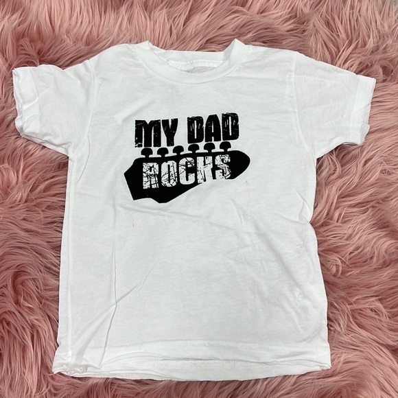 NWOT My Dad Rocks S/S Tee - Picture 4 of 6